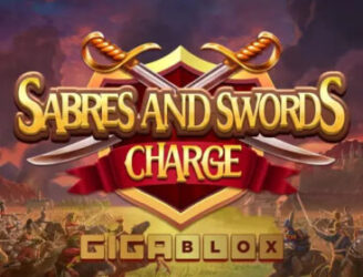 Sabres And Swords Charge Gigablox Slot logo