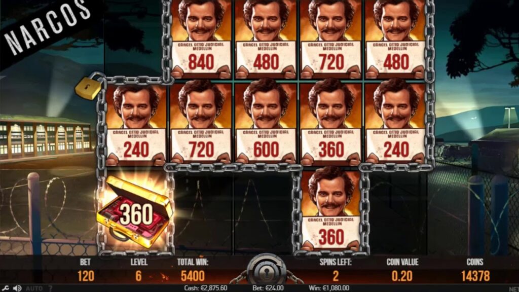 Narcos slot free demo screen