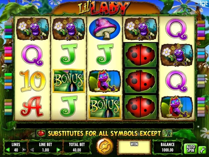Lil Lady slot demo gameplay