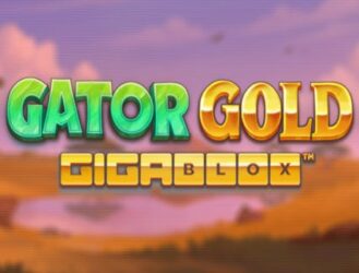 Gator Gold Gigablox slot logo